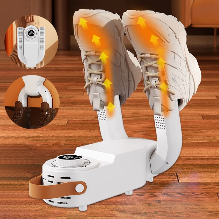 Smart Electric Shoe Dryer & Deodorizer with Adjustable Timer – Fast Drying & Odor Removal
